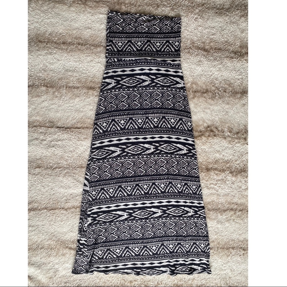 BoHo maxi skirt
